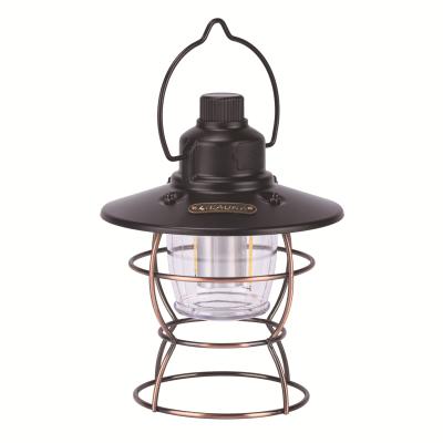 China Retro Outdoor Camping Lamp Rechargeable Outdoor Camping Picnic Light Color White And Yellow Double Wrought Iron Portable Atmosphere Camping Lamp for sale