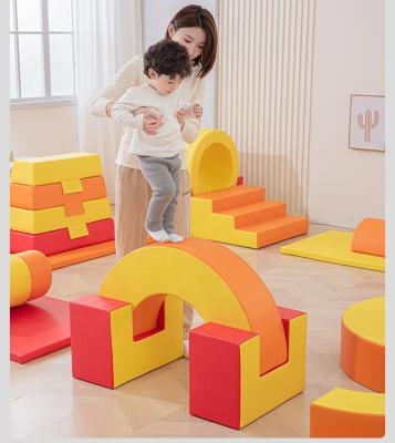 China Children's indoor soft sports indoor soft playground equipment /Customizable equipments for children's sports for sale