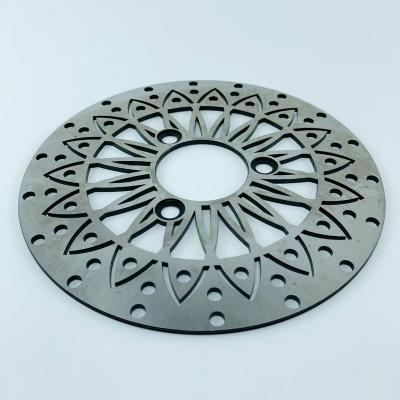 China Solar Stainless Steel Motorcycle Brake Disc Disc Style Can Be Customized For Any Model for sale