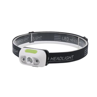 China Whole Sales High Quality Led Camping Headlamp Ipx6 Running Headlight Usb Rechargeable Waterproof With Red Rechargeable Battery for sale