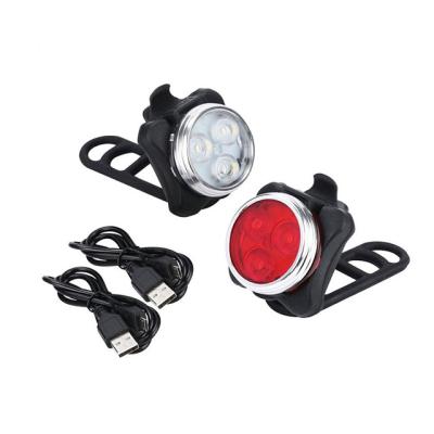 China Para luces luz waterproof bicicleta accesorios super bright bicycle accessories led bike lights set bike led lights for sale