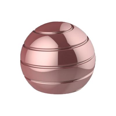 China Release Stress Desktop Decompression Rotating Spherical Gyroscope Desktop Wiggle Toy Optical Illusion Flowing Finger Toys for sale