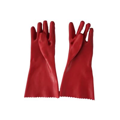 China Heavy Industry Cheap Prices Reusable Working PVC Oil Resistant Chemical Resistant Household Safety Industrial Gloves for sale