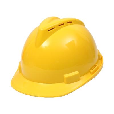 China Multi-tendon construction site construction factory PE anti-sensation shockproof hard hat direct protection high strength helmet for sale