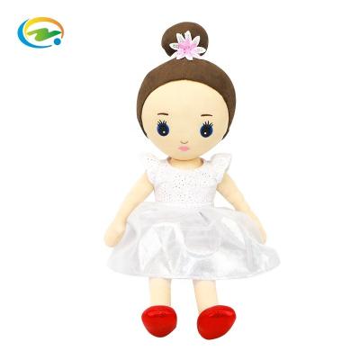 China Customize weighed plush doll plush doll toy cute simulation plush dress soft human skirt girl doll toy for sale