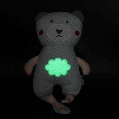 China Customize 2022 new design plushie dolls for man stuffed plush toys soft toy babies accompanied by relieving glow light up green for sale