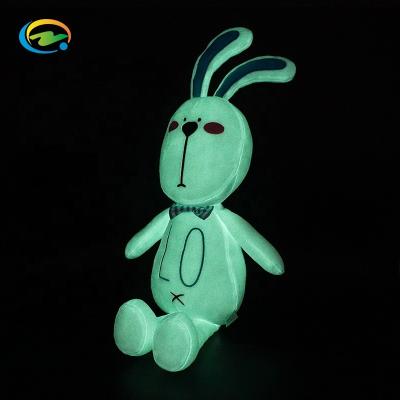 China Customize Amazon Sells Plush Custom Doll Stuffed Plush Toy A rabbit made of special materials glows in the dark for sale