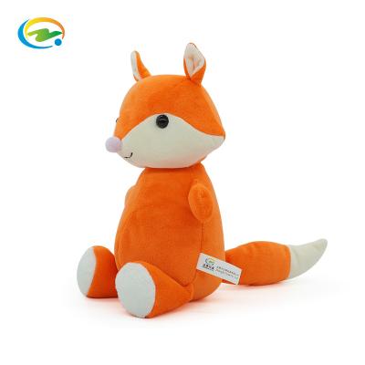 China Customize Custom Baby Soft Toy Stuffed Animals Plush Toys Orange Long Tail Fox Mascot Holiday Friends Cute for sale