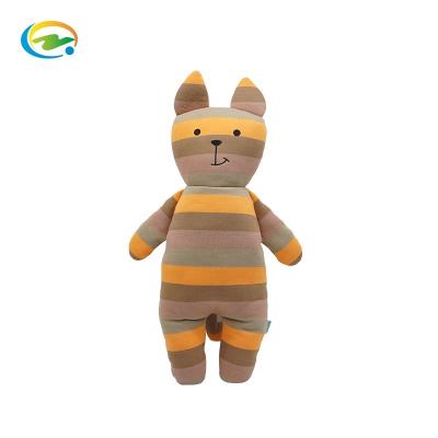 China Super Soft Happy Yellow Cat Pillow 2022 New Creative Gift Professional Toy Manufacturer Stuffed & plush toys for sale