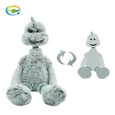 China Creative Green Baby Monster Mascot Stuffed Cotton Doll Cartoon Animation Strangeness Movie IP Plush Baby Soft Toys Animal PP Cotton for sale