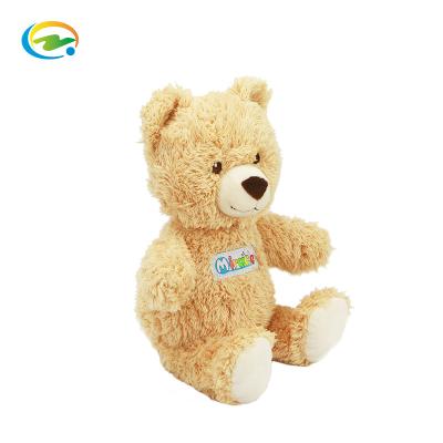 China Customize Golden Teddy Bear New Popular Plush Companion Doll Soft Weighted Plush Custom Toy Plushie for sale