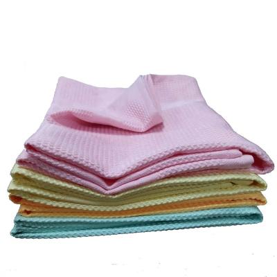 China Top Kitchen Sponsor Listing Custom Label Microfiber Cleaning Cloth Car Towel Super Absorbent Kitchen Cleaning Towel for sale