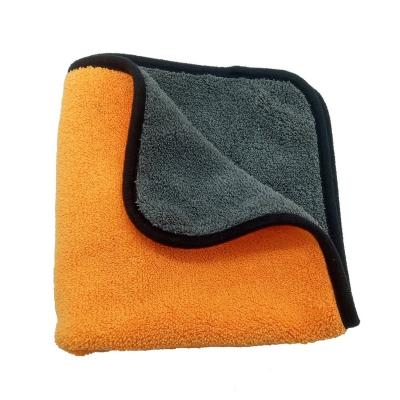 China Premium Scratch Free Car Plush Microfiber Towel Scratch Free Scratch Free Car Detailing Towel Coral Fleece Towel for sale