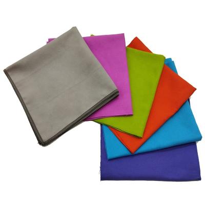 China Factory Suede Microfiber QUICK DRY Towel For Glass Car Wash Cleaning Cloth Hand Towel Roll And Microfiber Cloth for sale