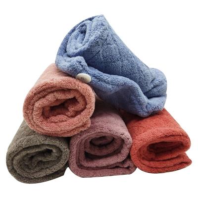 China Custom Fiber Hair Dryer Face Towel Micro QUICK DRY Twist Microfiber Hair Towel Quick Drying Towels for sale