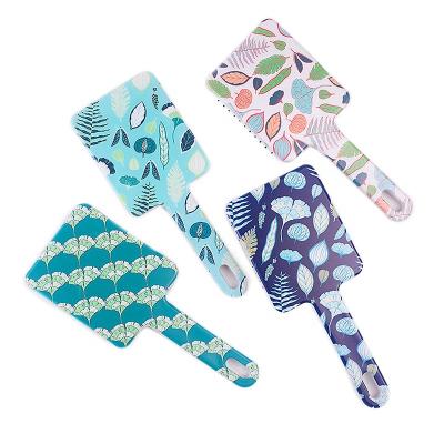 China Fashional Blue Hair Comb Factory Printing Straight Hair Multi Comb For Women for sale