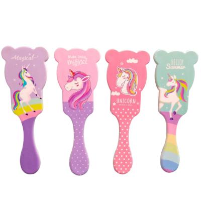 China Cute Unicorn Pattern Hair Comb Hair Decoration Cartoon Hair Accessories For Girls for sale