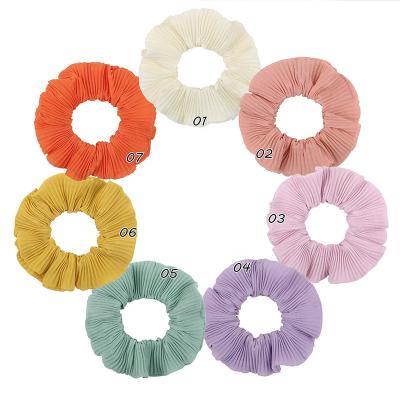 China One Piece Stretch Hair Scrunchies High Set Three Piece Set Classic Printed Hair Accessories for sale