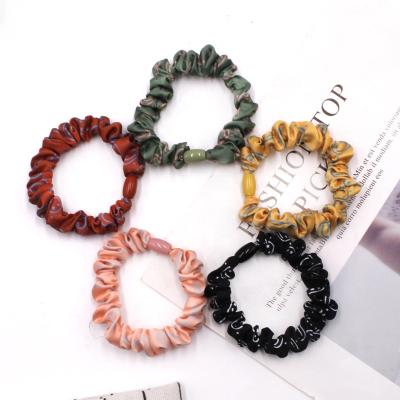 China High Smiley Scrunchies Series Thin Stretch Hair Style Hair Accessories For Girls for sale