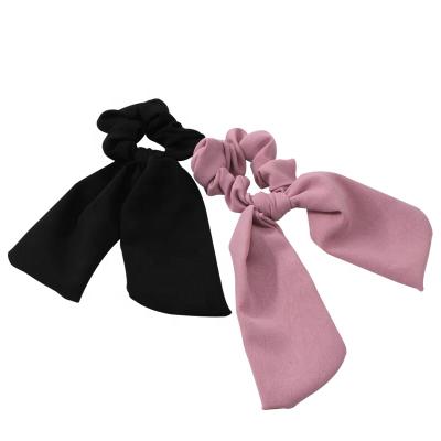 China Pure Fahionable Hair Tie Color Cloth Hair Accessories Ponytail Hair Scrunchies For Women for sale