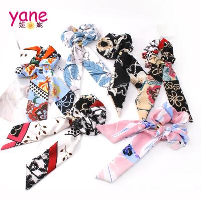 China Fashional Collapsible Elastic Hair Band Ponytail Hair Tie Hair Scrunchies For Girls for sale