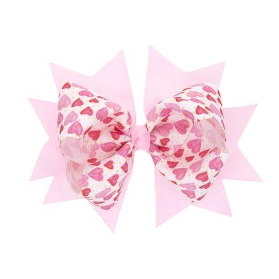 China European and American style Valentine's Day decoration bow children's hairpin gift for sale