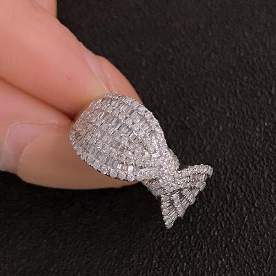 China New Arrival Fashionable Jewelry 18K Real Luxury Custom Fine Gold Natural Diamond Rings For Women for sale