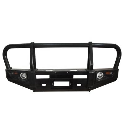 China steel front bumper for Y61 4x4 car off road bull bar for patrol 2005+ with steel car bumper for sale