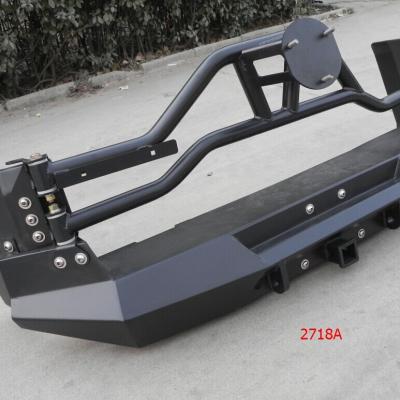 China China Wholesale 4x4 Steel Offroad Steel Rear Bumper For Toyota FJ Cruiser Car Rear Bumper for sale