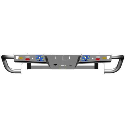 China Steel Bull Bar 4x4 Offroad Rear Rear Bumper For Navara NP300 2015+body kit for sale