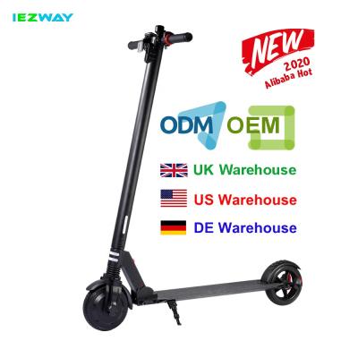 China 2021 hot product high quality iEZway unisex foldable electric scooter with 2 wheels for sale