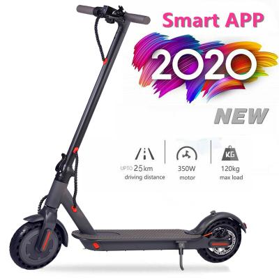 China 2021 EU Warehouse 350W Unisex Foldable Electric Scooter with 2 Wheels for Adults for sale