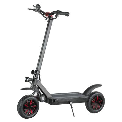 China 2020 China Factory 60V 3600W Powerful Motor iEZway Unisex Double Two Wheel Powerful 10 Inch Fat Tire Off Road Electric Scooter For Adult for sale