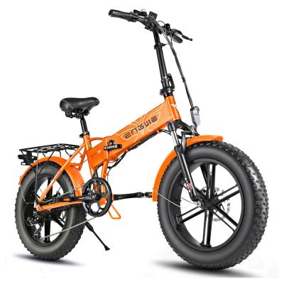 China Wholesale 2021 Aluminum Alloy EU USA Warehouse UK iEZway Foldable 20 Inch Fat Tire Bicycle Beach and City E Bike Snow Electric Mountain Bike for sale