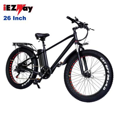 China Aluminum Alloy Overseas Warehouse 7 Speed ​​Mountain City Mountain Electric Bike 26inch Electric Bike 26inch Tire Ebike for sale