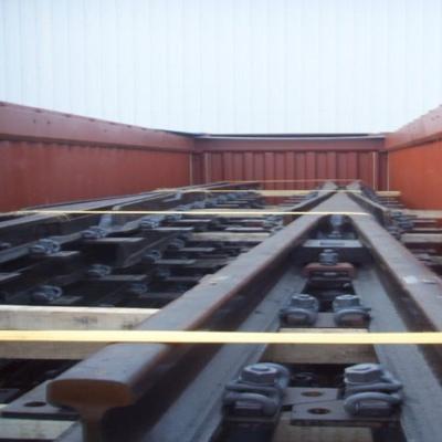 China Rail China Manufacture QU80 Railway Crane Rails Steel Train Rail for sale