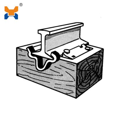 China Rail Maintenance Track Components BS80R Rail Anchors And Rail Sleepers for sale