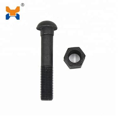 China Stainless Steel Railway Fasteners Angle Bolt Track Bolt And Nut for sale