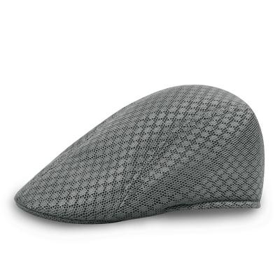 China Cheap Breathable Polyester Mesh Stylish Wholesale Newsboy Hat COMMON for sale