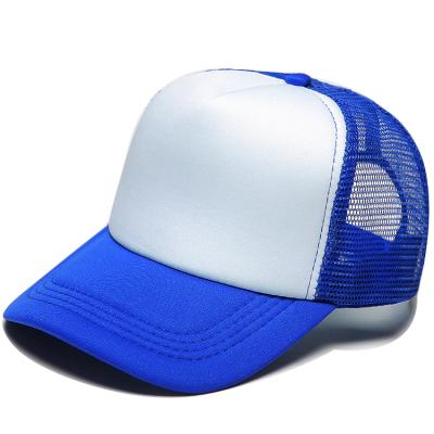 China Hot Selling Stock White JOINT Sports Cap Hat Baseball Mesh Trucker Cap Low Price for sale