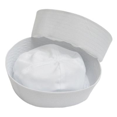 China Wholesale Cheap Custom White Captain Morgan Hat From Common Factory Party Hat for sale