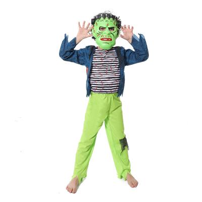 China New Arrival Clothing Club Cosplay Halloween Eco-Friendly Dress Policeman Octopus Snowman Pirate Skull Halloween Kids Costume for sale