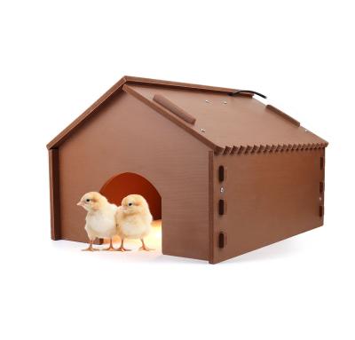 China Professional Stylish New PVC Poultry Breeding Brooder Lab Use Brown for sale