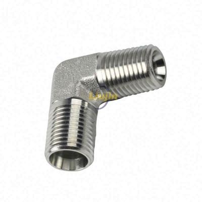 China Professional Manufacture Custom Metric Stainless Or Carbon Steel Hydraulic Fitting Steel Pipe Fitting for sale