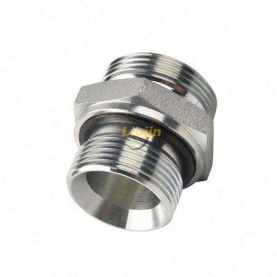 China Stainless or Carbon Steel Metric Hose Adapters Fabricate Custom Hydraulic Fitting for sale