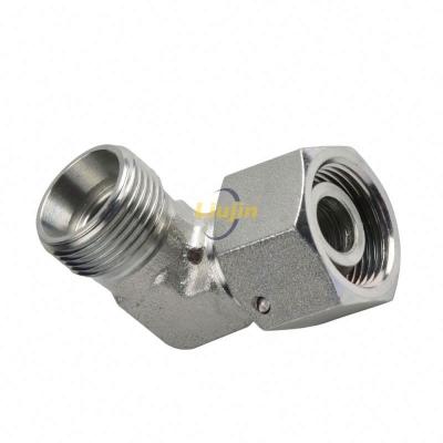 China Stainless Steel Or Carbon Steel LIUJIN Hydraulic Fittings Factory Direct Supply Metric Hydraulic Fittings Good Quality for sale