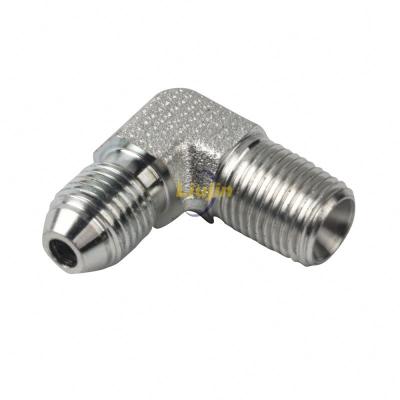 China Stainless steel or carbon steel 1ST9-04 hydraulic hose adapter bsp hydraulic fittings adapters hose for sale