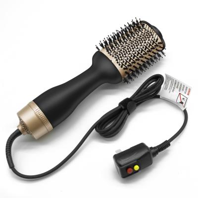 China Factory Price Ionic Hair Dryer Brush Detachable Hair Dryer Brush Blow Dryer Styling Brush for sale