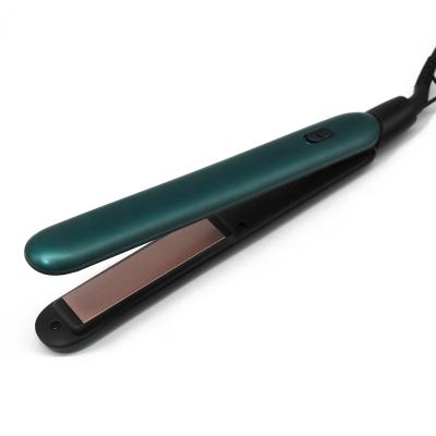 China Custom Logo Titanium Professional Ceramic Flat Iron Hotel Crimp Flat Iron Hair Straightener 480 for sale