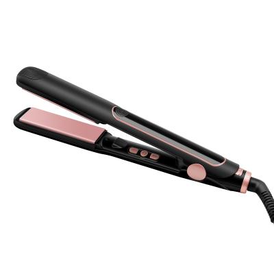 China Private label ion hair straightener HS-003 mini planchas de cabello Negative cabello el para de plancha de profesional portable straightener for sale